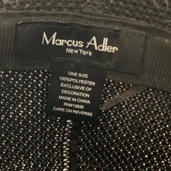 Marcus Adler Black Woven Bucket Hat main image 4